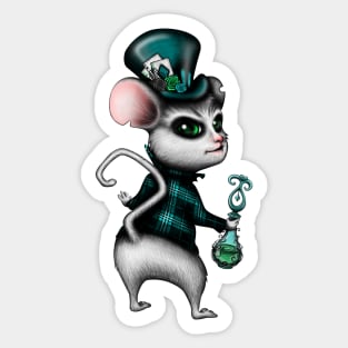 Mad Hatter with Bottle Blue Version Sticker